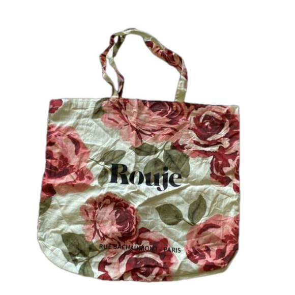 Rouje Paris Cotton Reusable Shopping Bag/Tote - Picture 1 of 7